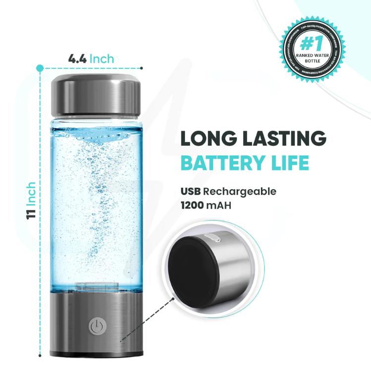 HydroAqua™ - Hydrogen Water Bottle